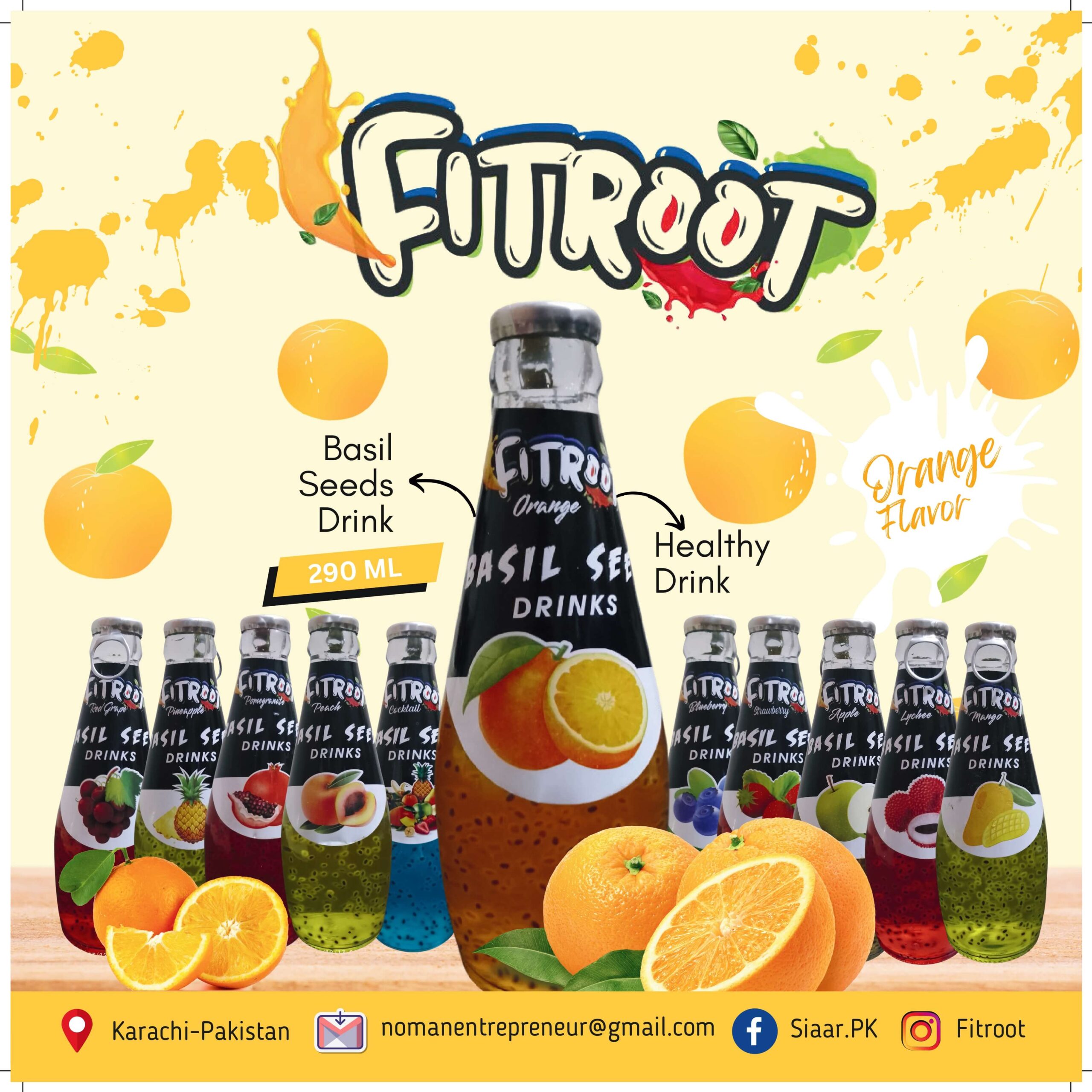 Basil Seed <span>(Orange Flavor)</span> - Image 2