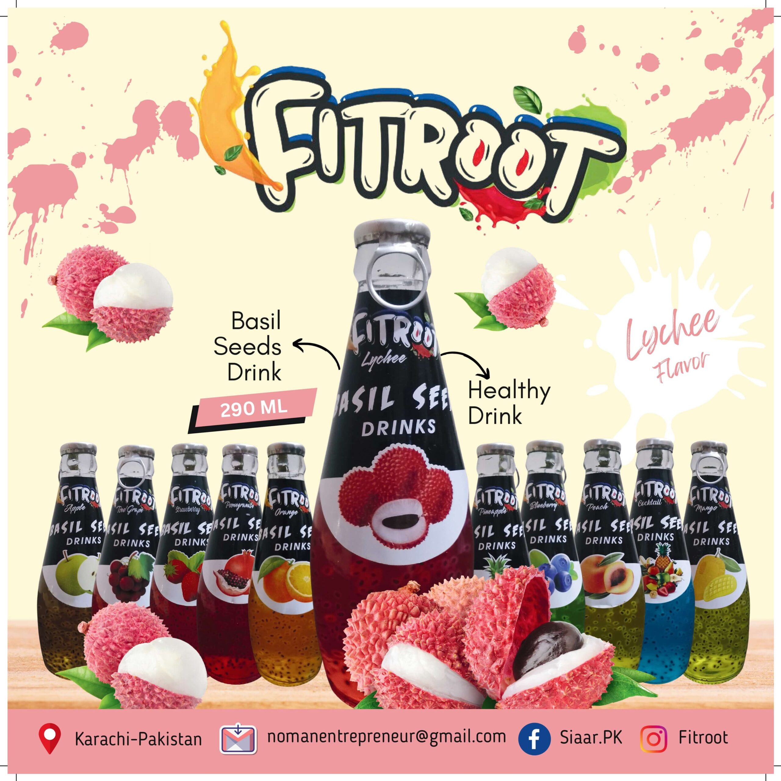 Basil Seed Lychee Flavor - Image 2